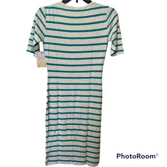 LuLaRoe Julia Dress Size XXS - Picture 2 of 3
